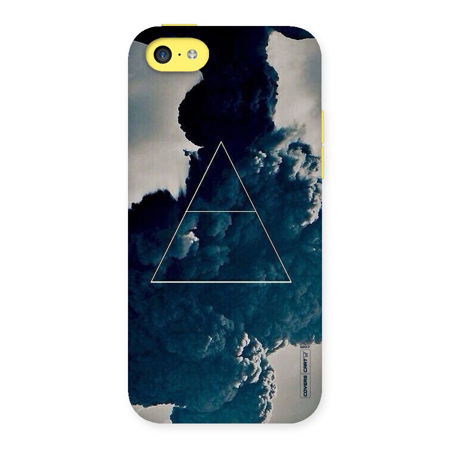 Blue Hue Smoke Back Case for iPhone 5C