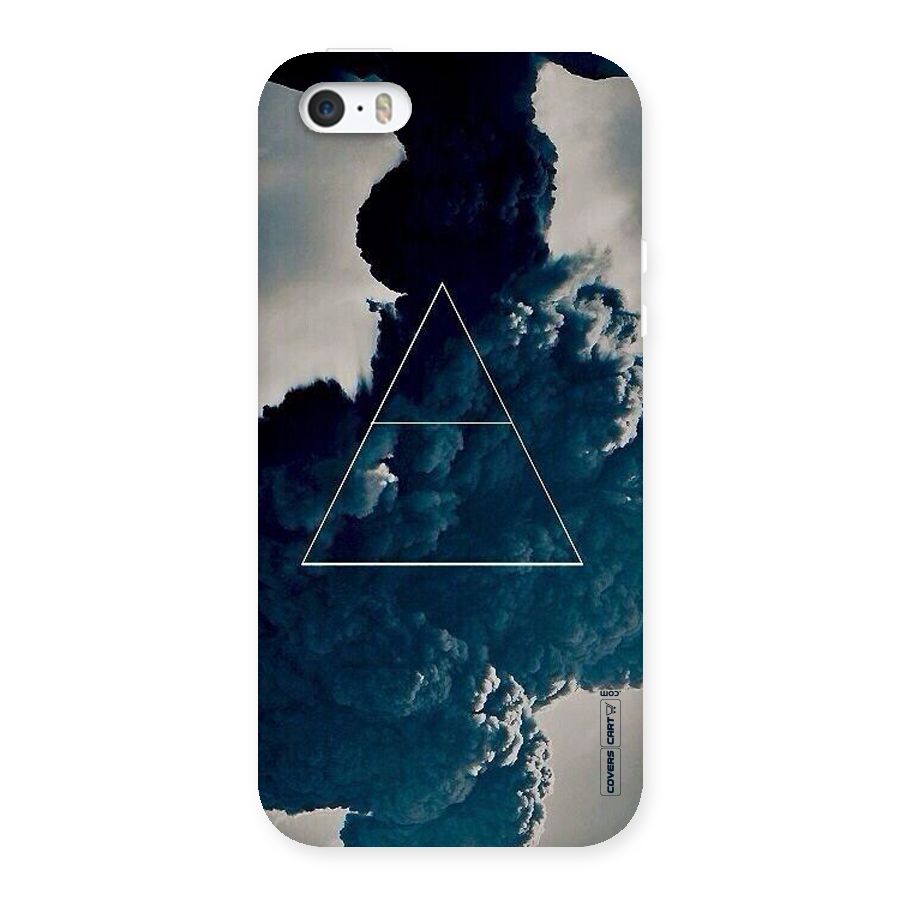 Blue Hue Smoke Back Case for iPhone 5 5S