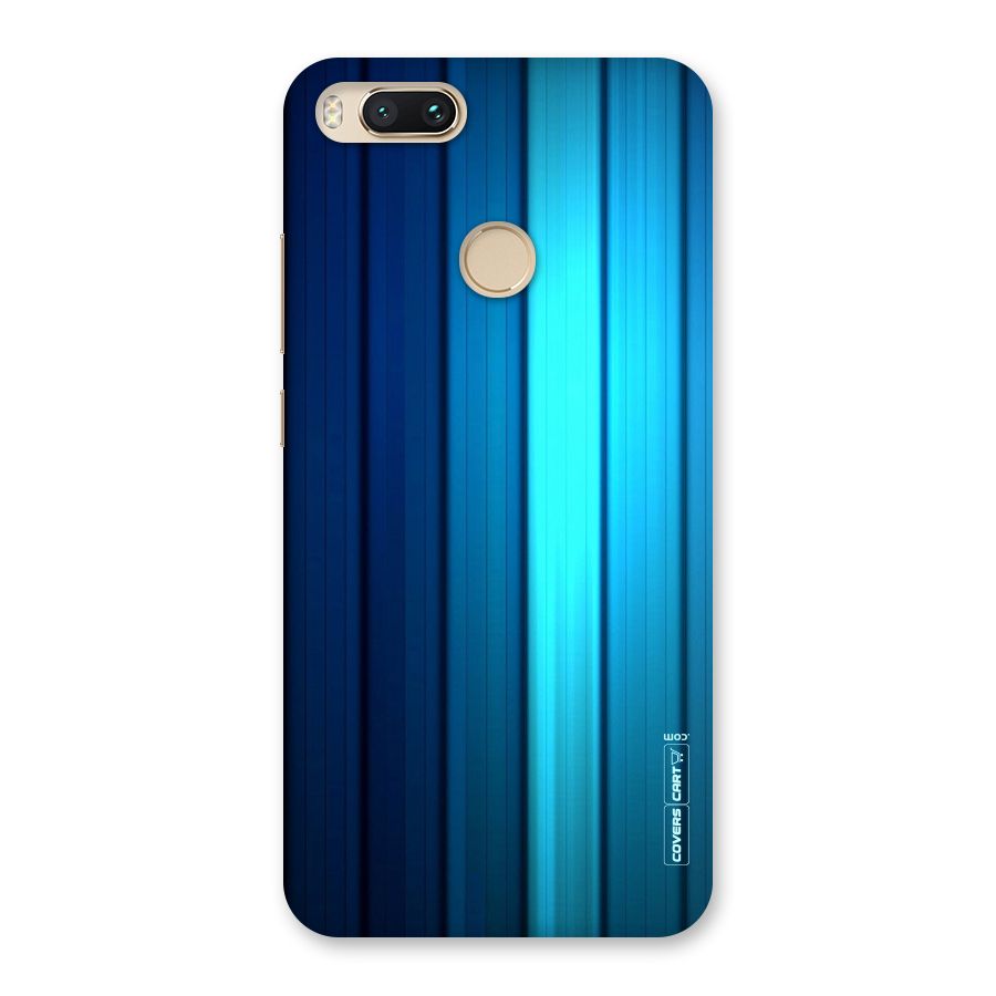 Blue Hues Back Case for Mi A1