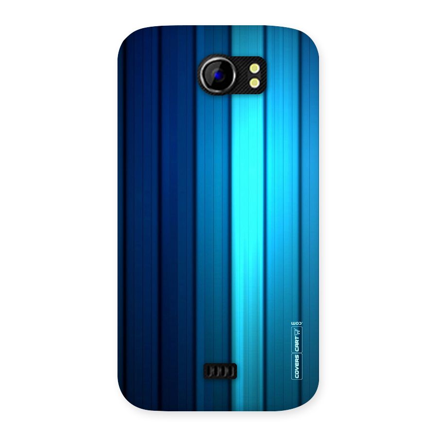 Blue Hues Back Case for Micromax Canvas 2 A110