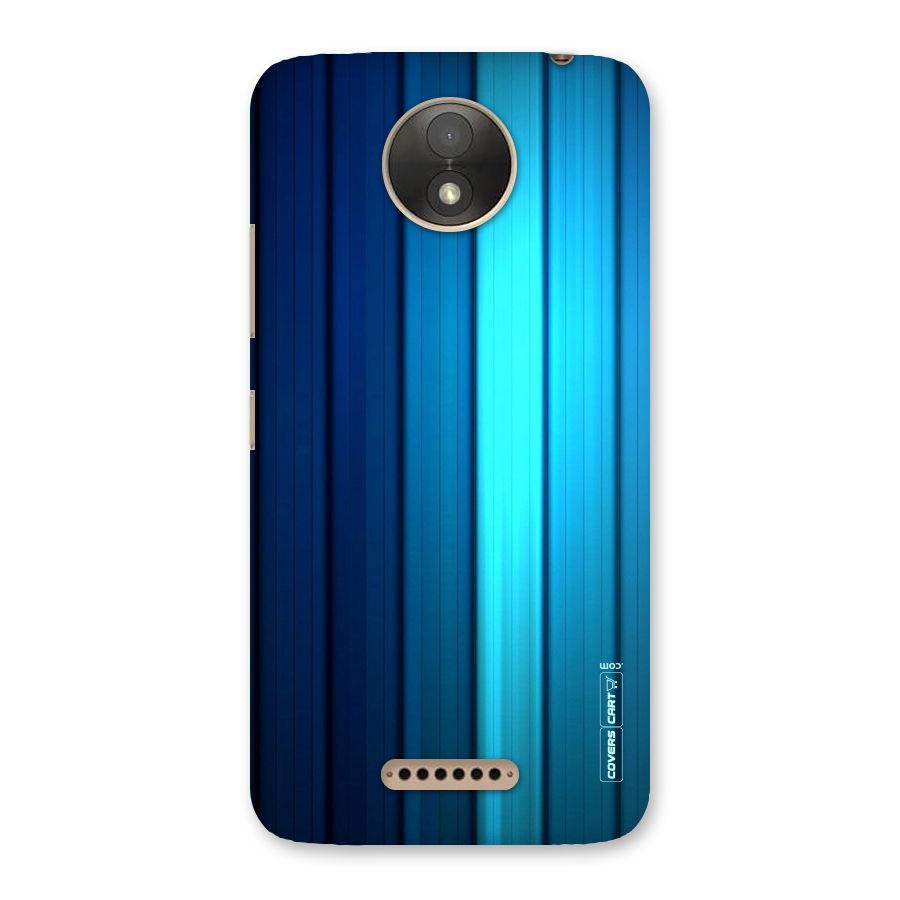 Blue Hues Back Case for Moto C Plus