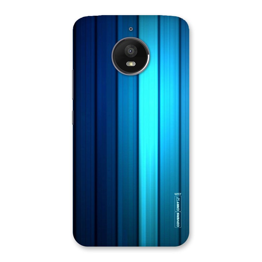 Blue Hues Back Case for Moto E4 Plus