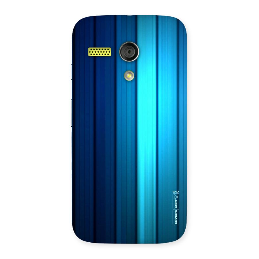 Blue Hues Back Case for Moto G