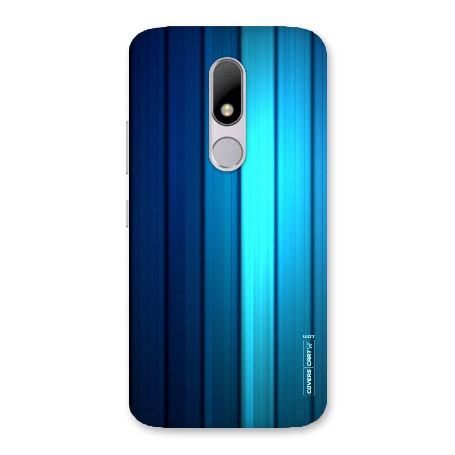 Blue Hues Back Case for Moto M