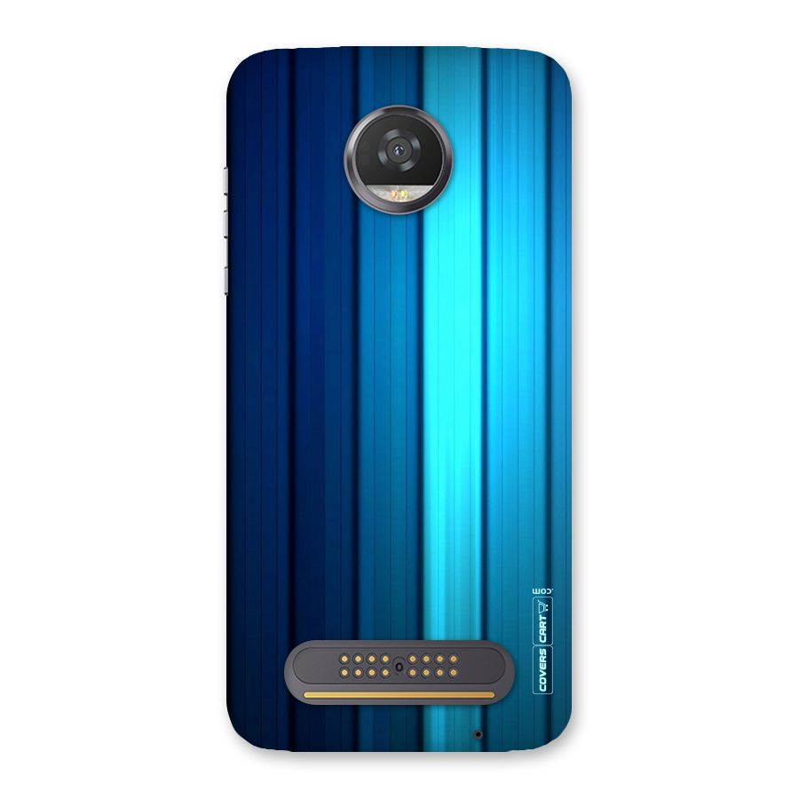 Blue Hues Back Case for Moto Z2 Play