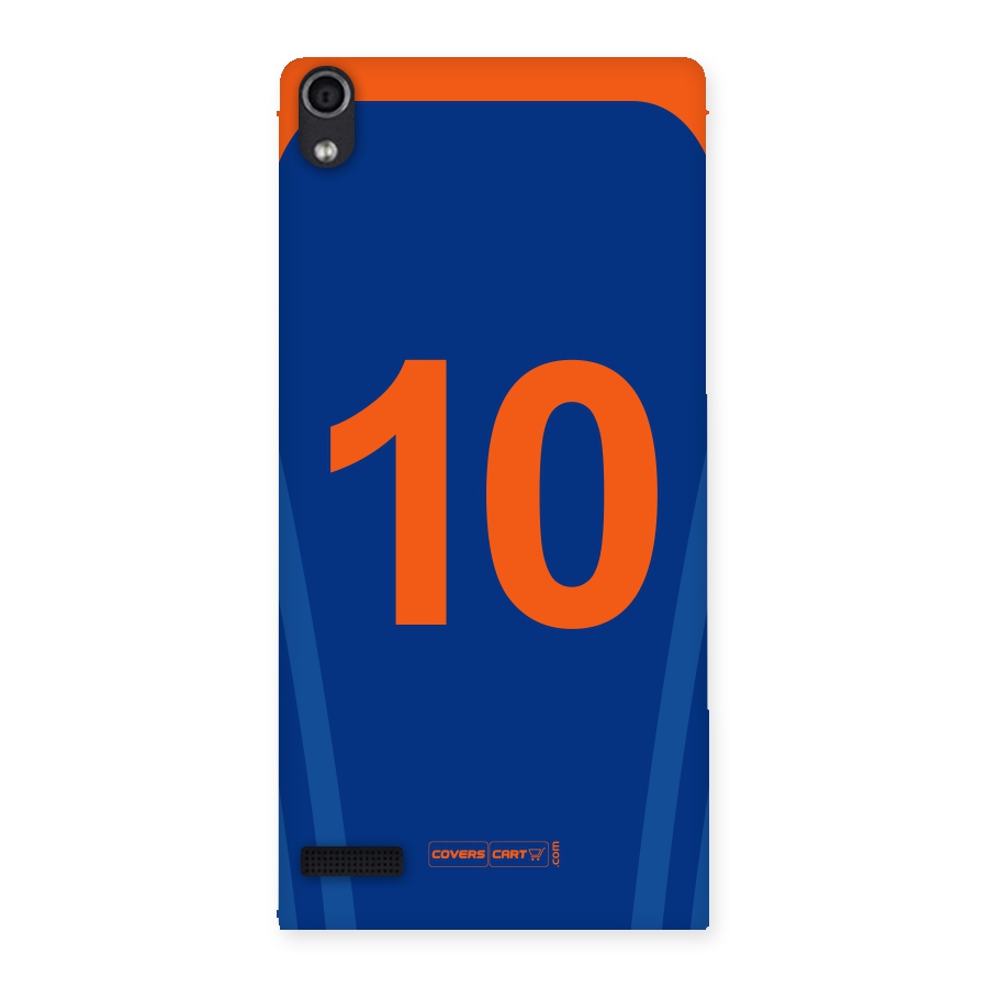 Blue Jersey Back Case for Ascend P6