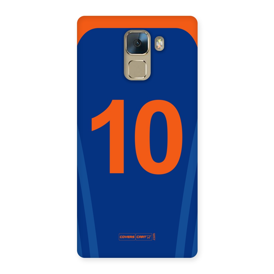 Blue Jersey Back Case for Huawei Honor 7