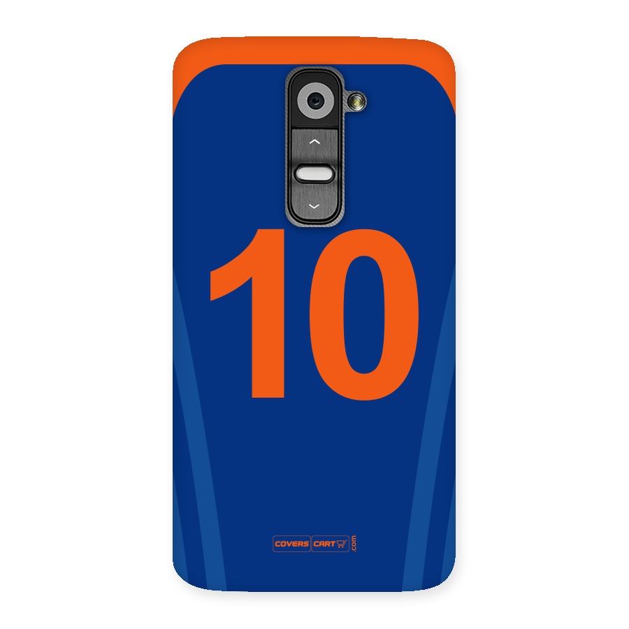 Blue Jersey Back Case for LG G2