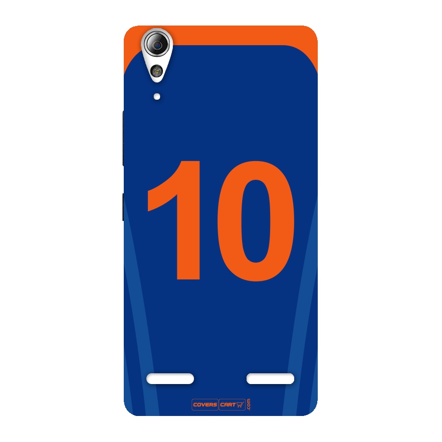 Blue Jersey Back Case for Lenovo A6000