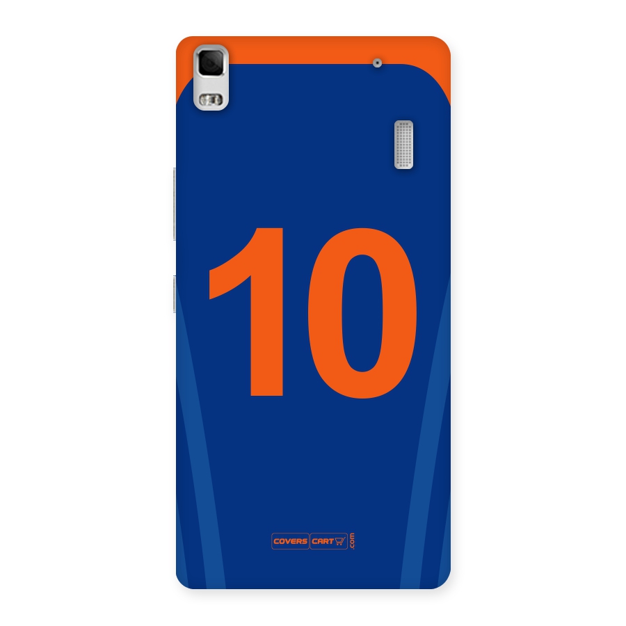 Blue Jersey Back Case for Lenovo K3 Note