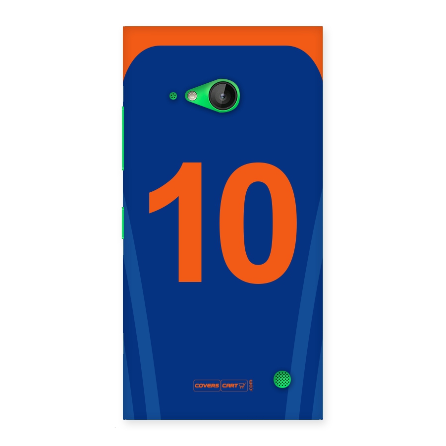 Blue Jersey Back Case for Lumia 730