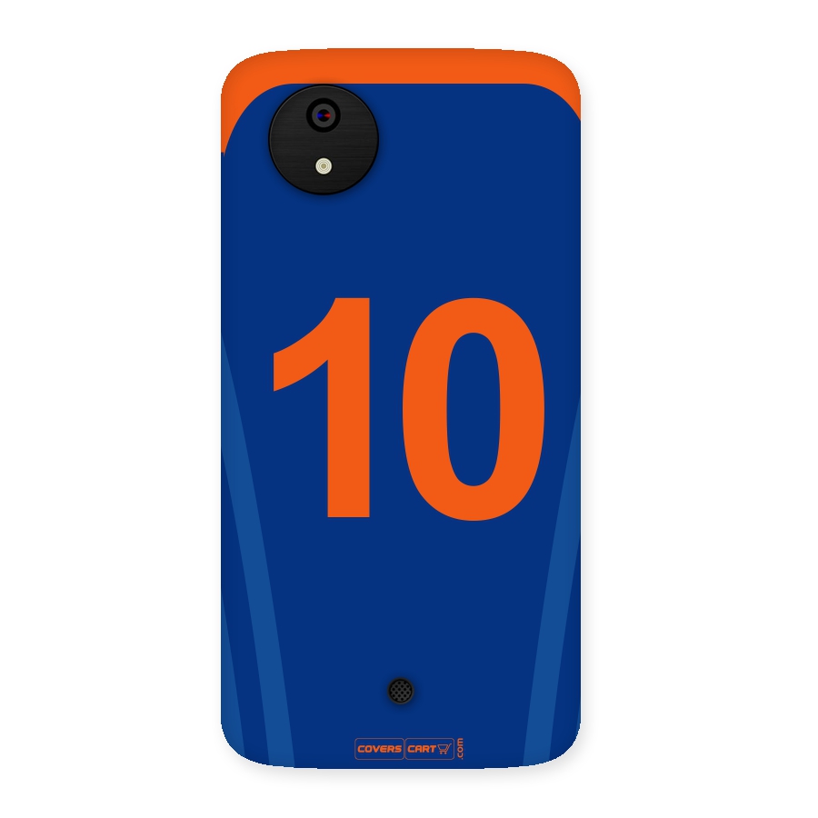 Blue Jersey Back Case for Micromax Canvas A1