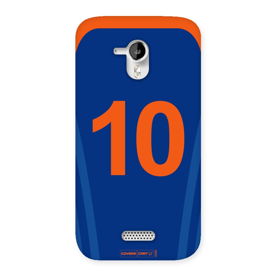Blue Jersey Back Case for Micromax Canvas HD A116