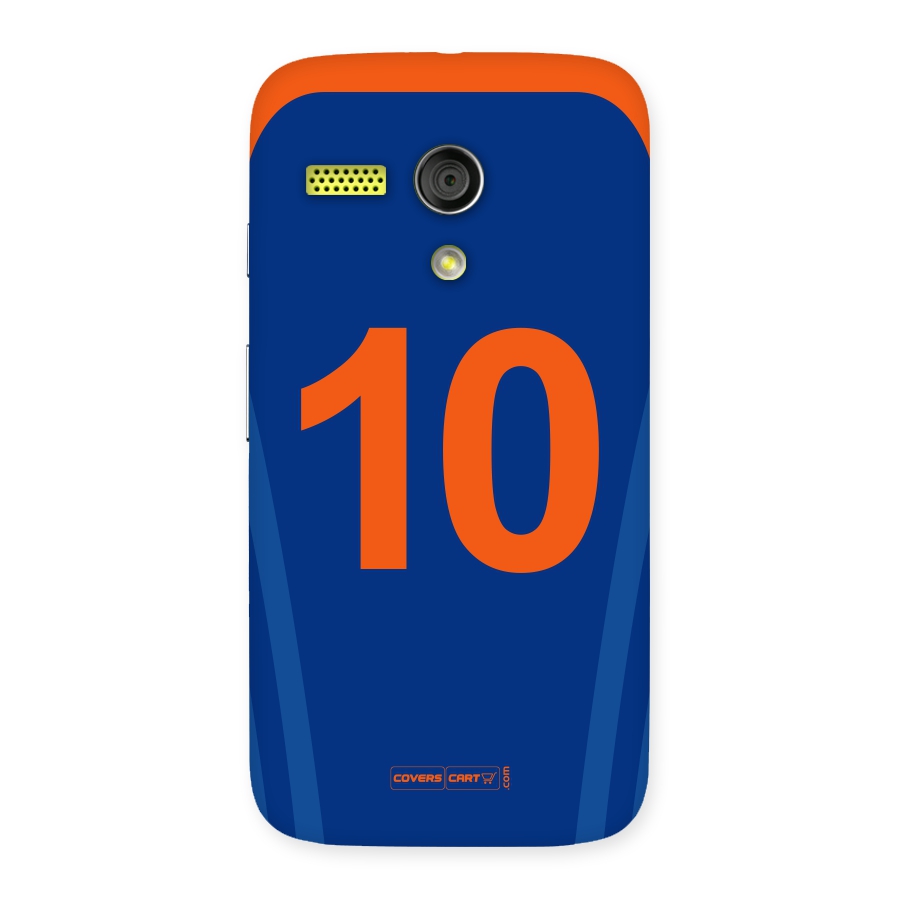 Blue Jersey Back Case for Moto G