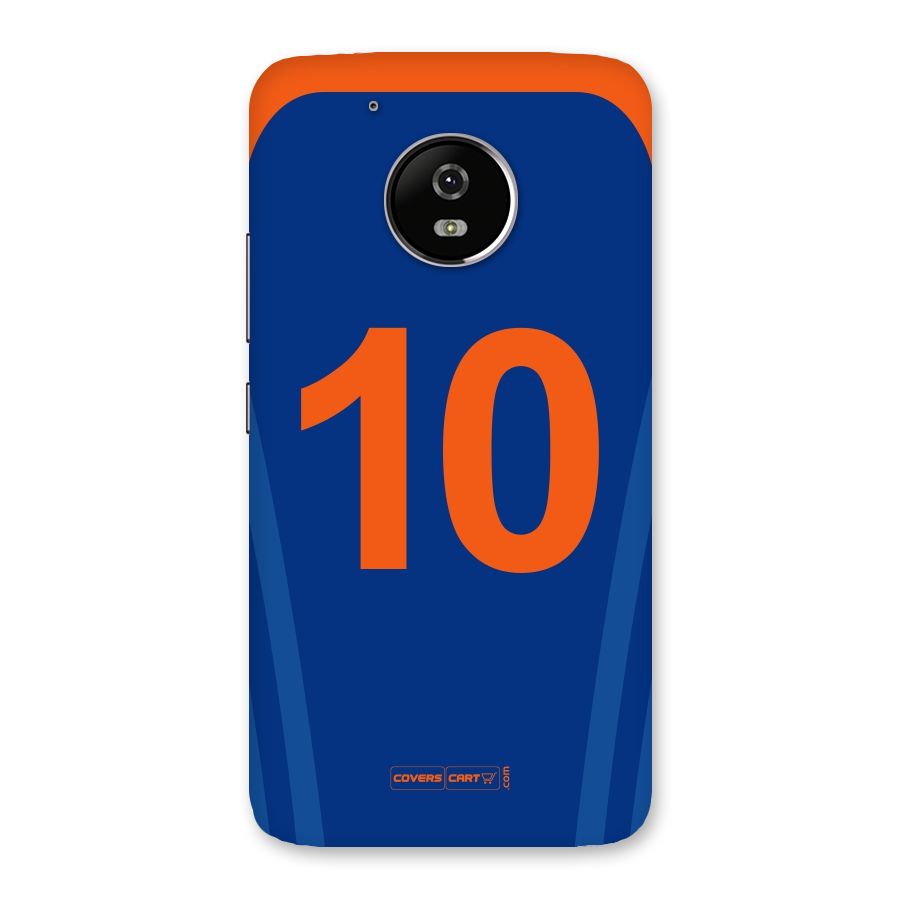 Blue Jersey Back Case for Moto G5