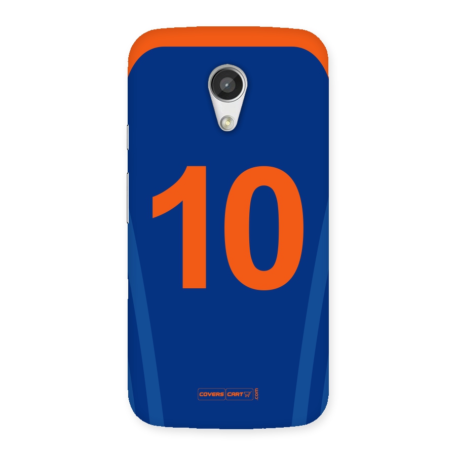 Blue Jersey Back Case for Moto G 2nd Gen