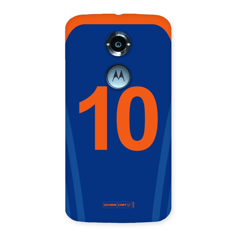 Blue Jersey Back Case for Moto X 2nd Gen