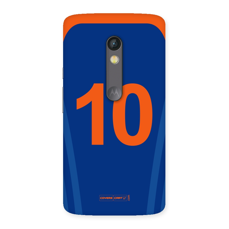 Blue Jersey Back Case for Moto X Play