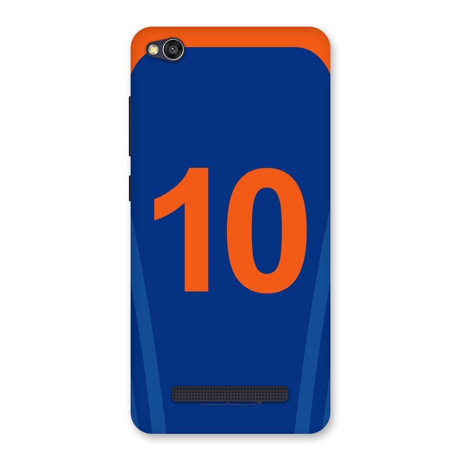 Blue Jersey Back Case for Redmi 4A