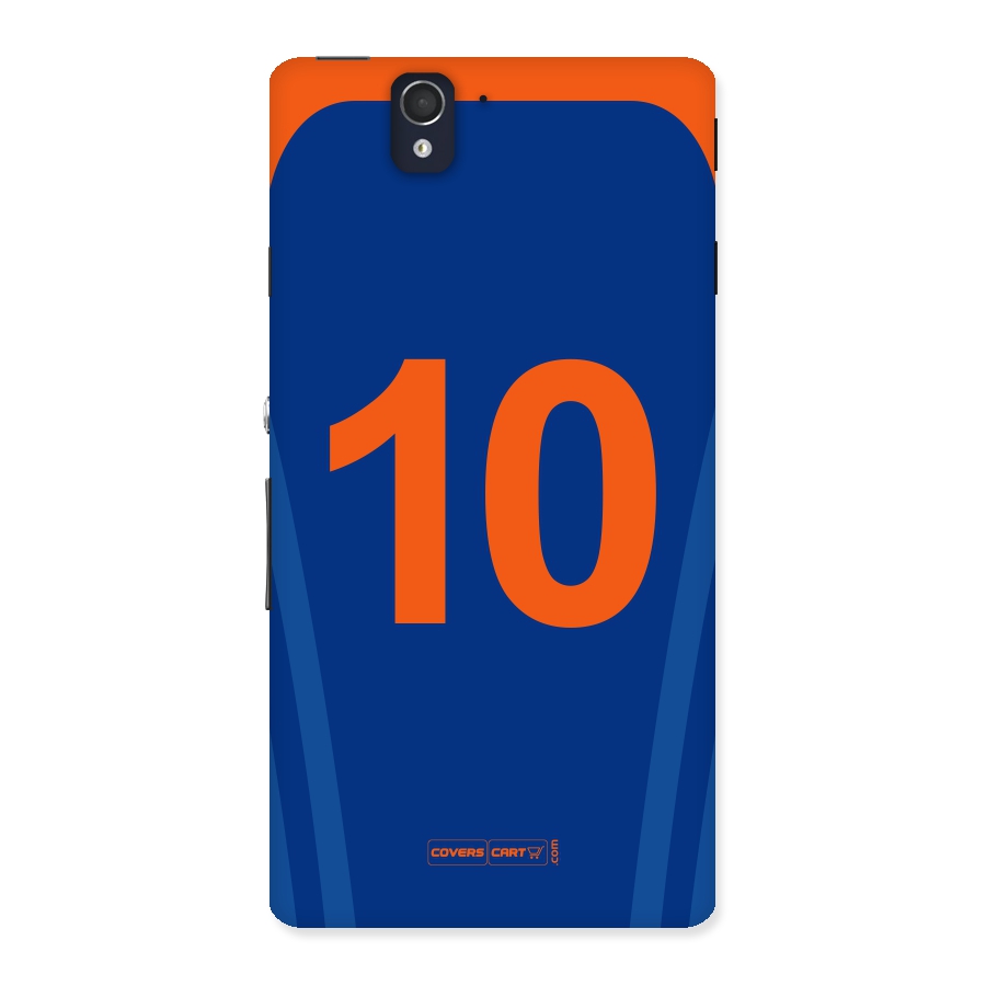 Blue Jersey Back Case for Sony Xperia Z