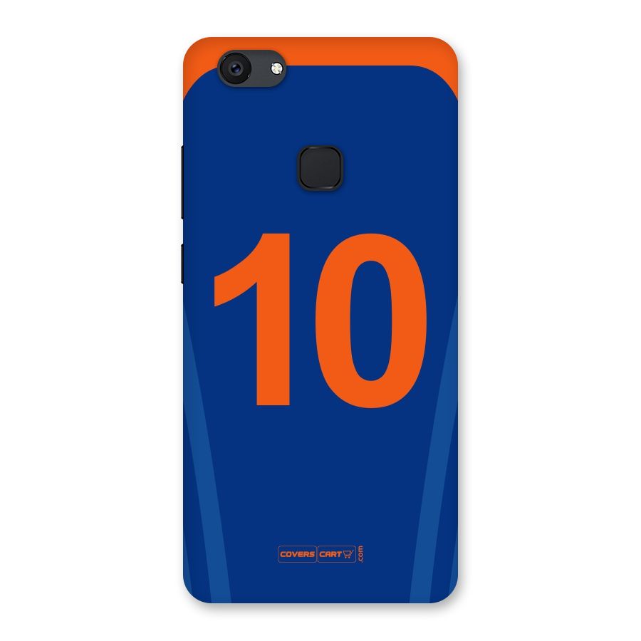 Blue Jersey Back Case for Vivo V7 Plus
