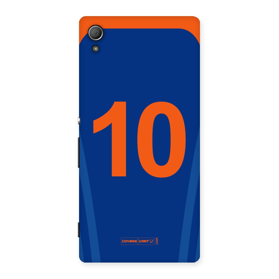 Blue Jersey Back Case for Xperia Z4