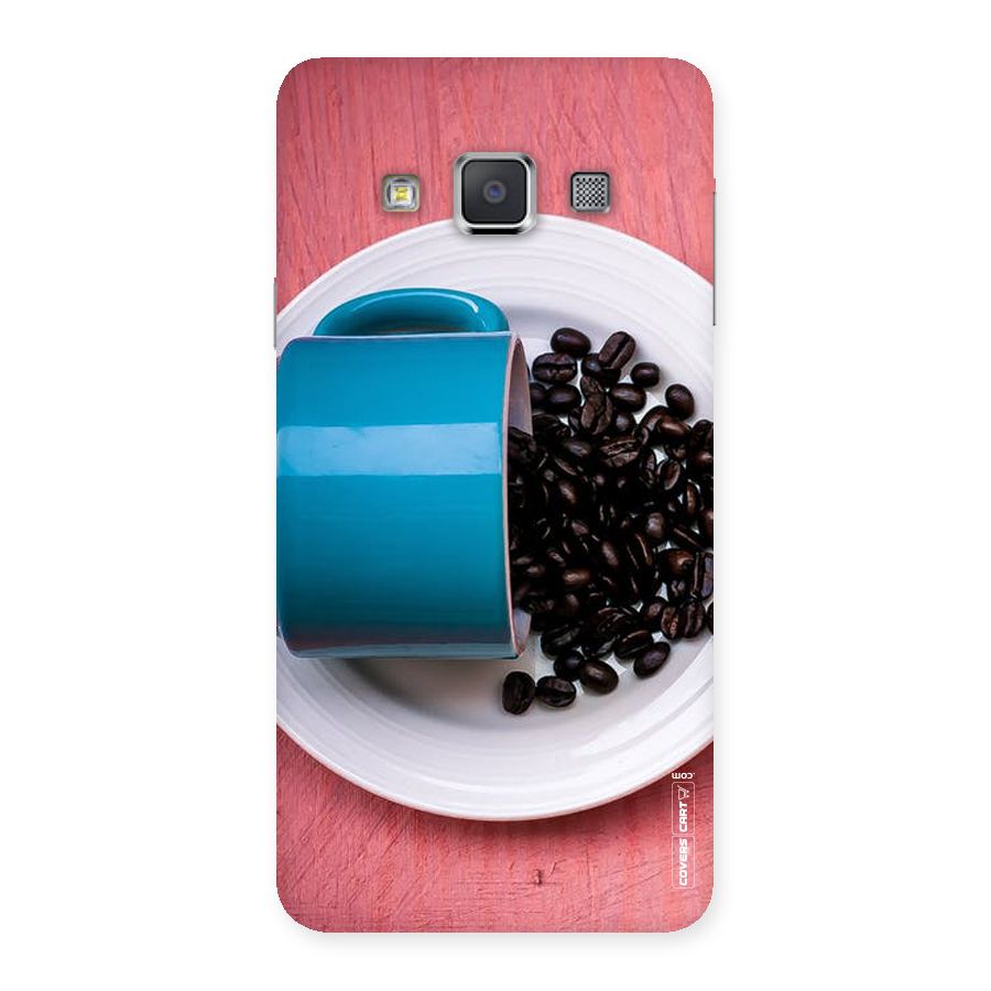 Blue Mug And Beans Back Case for Galaxy A3