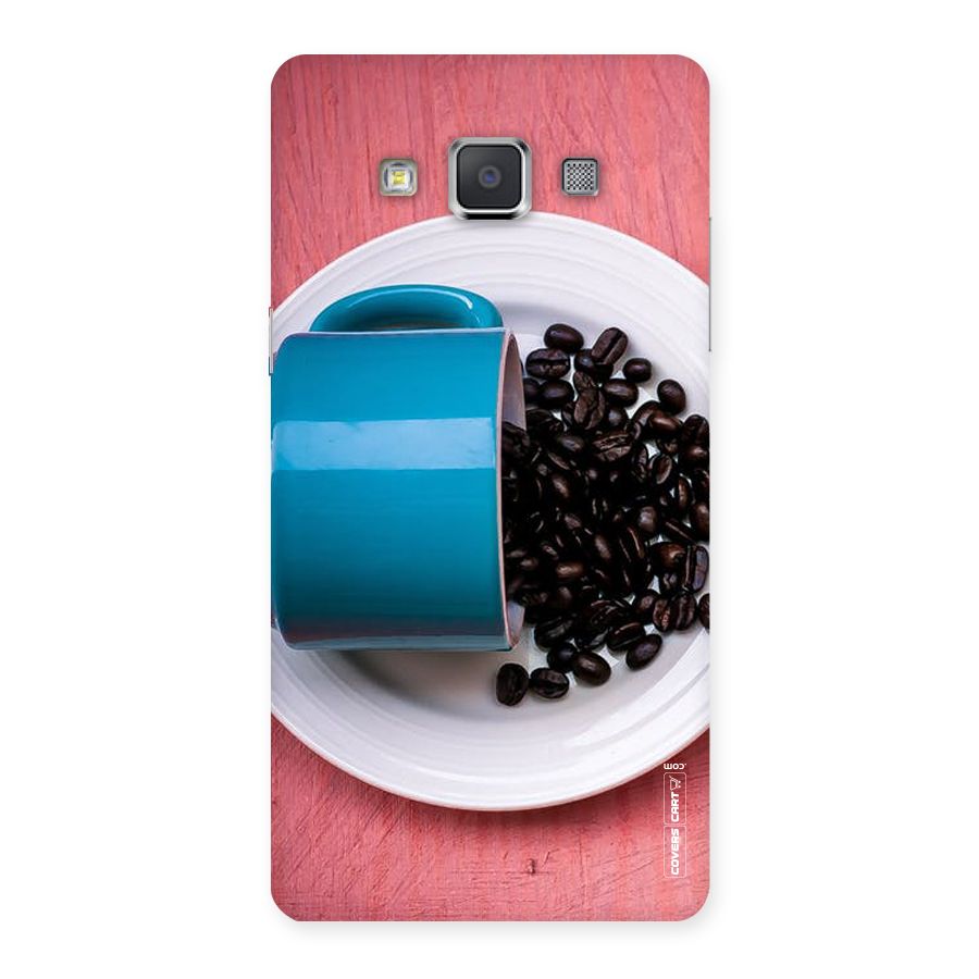 Blue Mug And Beans Back Case for Galaxy Grand Max