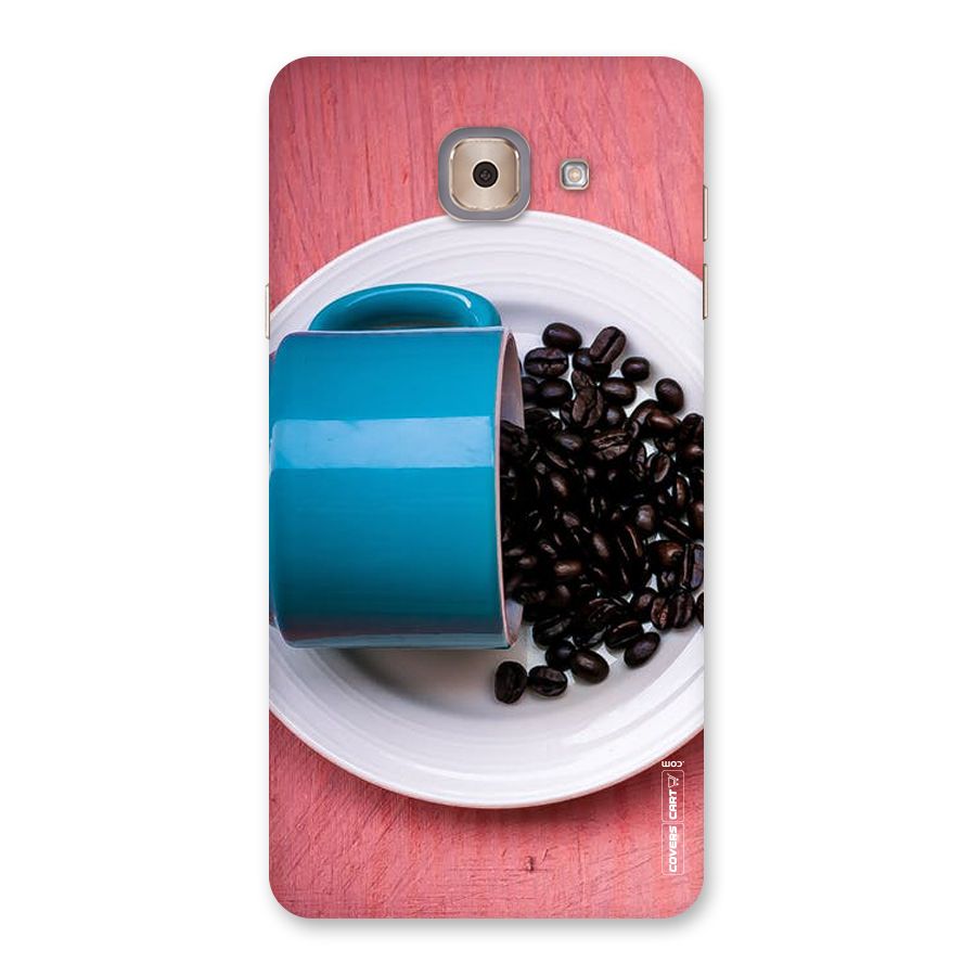 Blue Mug And Beans Back Case for Galaxy J7 Max