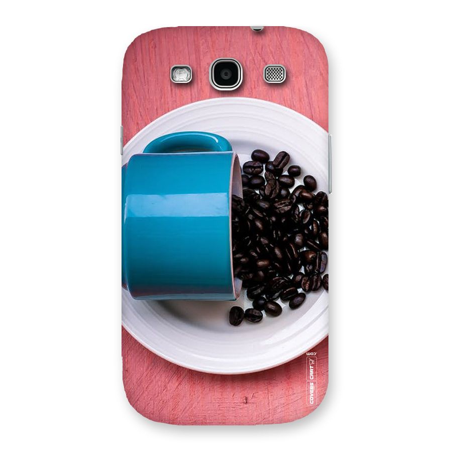 Blue Mug And Beans Back Case for Galaxy S3