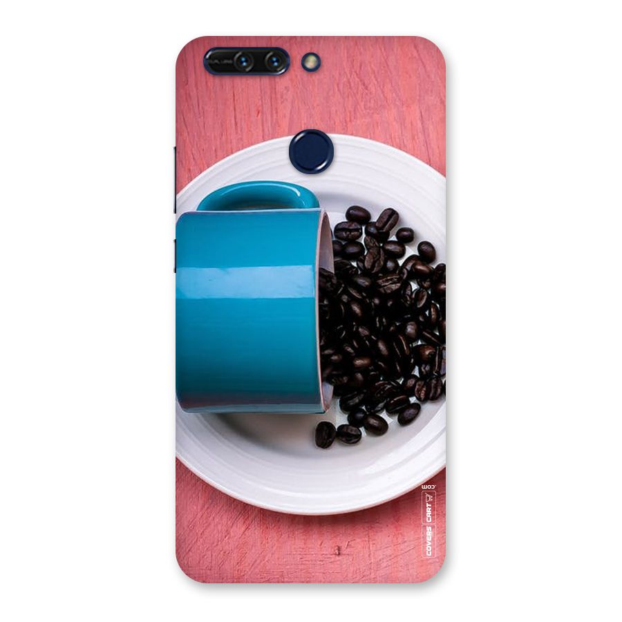 Blue Mug And Beans Back Case for Honor 8 Pro