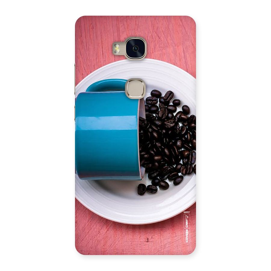 Blue Mug And Beans Back Case for Huawei Honor 5X