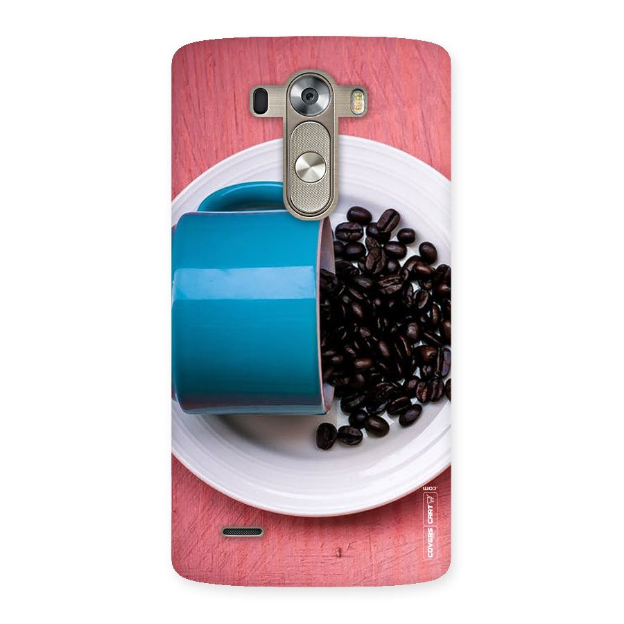 Blue Mug And Beans Back Case for LG G3