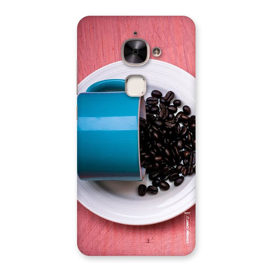 Blue Mug And Beans Back Case for Le 2