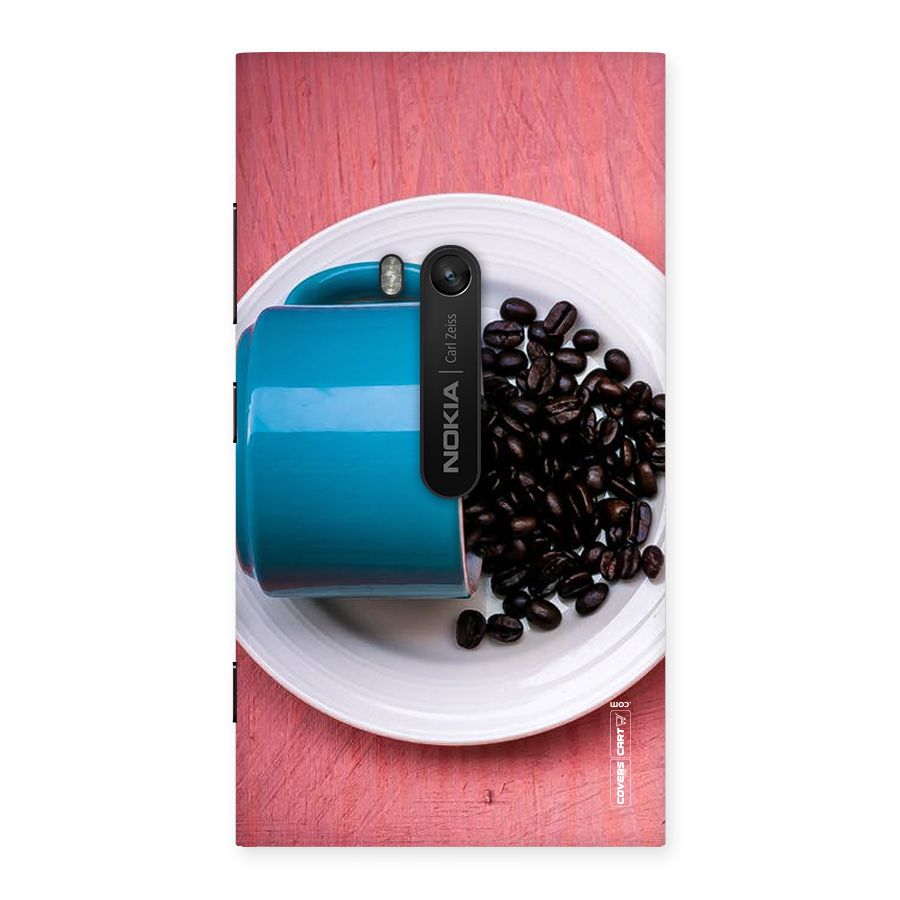Blue Mug And Beans Back Case for Lumia 920