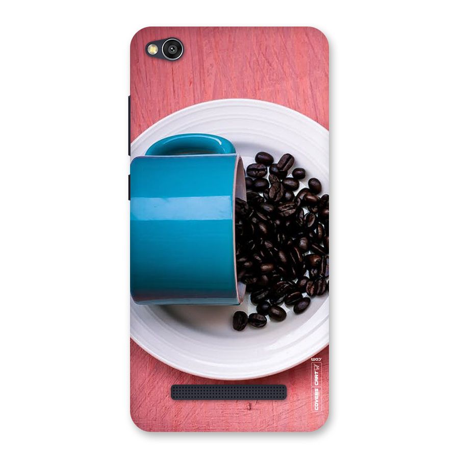 Blue Mug And Beans Back Case for Redmi 4A