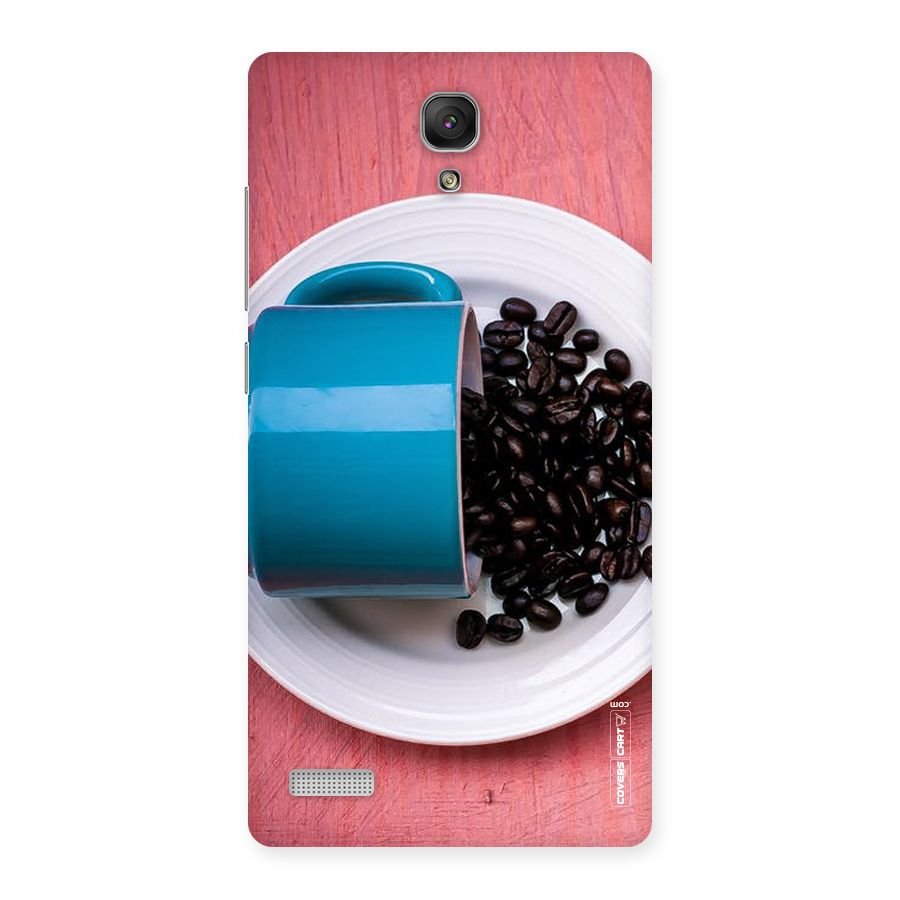 Blue Mug And Beans Back Case for Redmi Note Prime