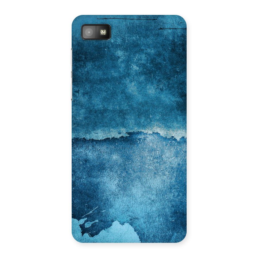 Blue Paint Wall Back Case for Blackberry Z10