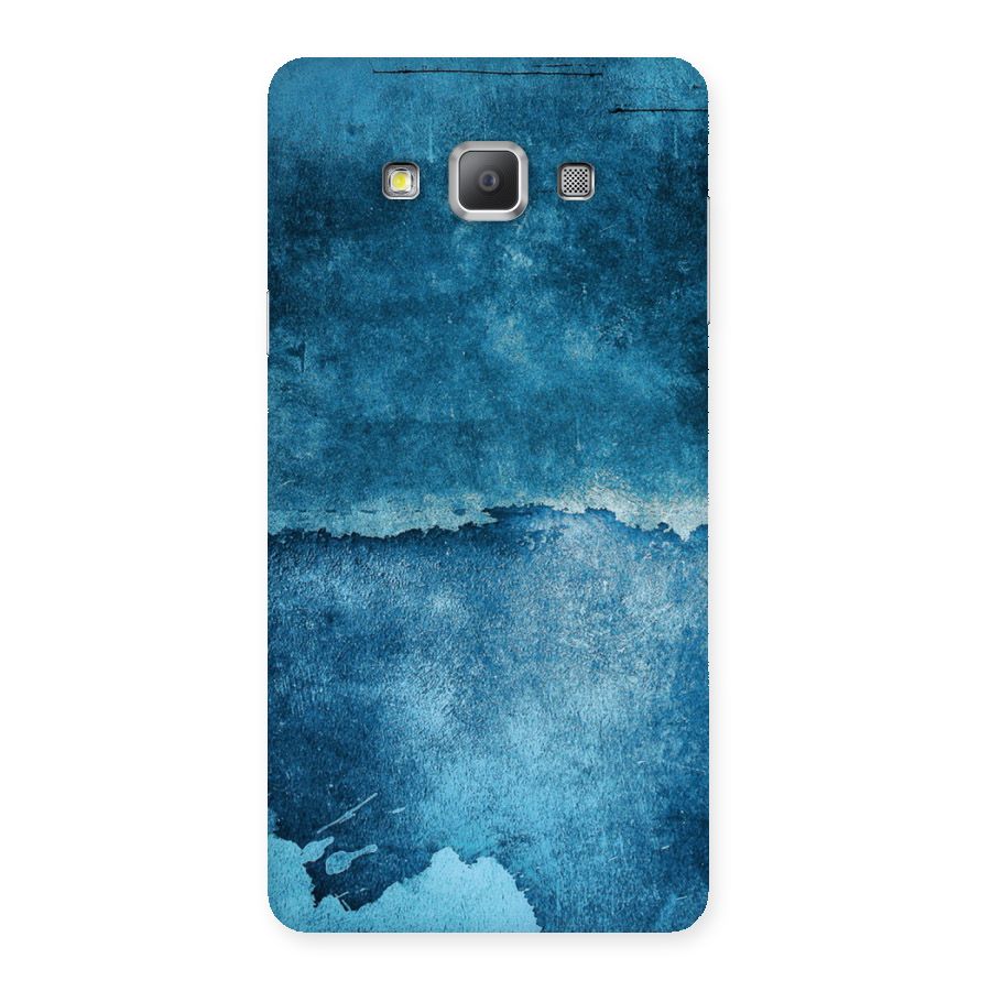 Blue Paint Wall Back Case for Galaxy A7