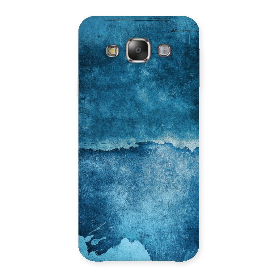 Blue Paint Wall Back Case for Galaxy E7