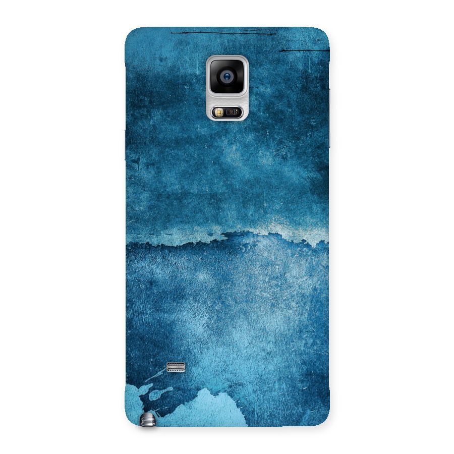 Blue Paint Wall Back Case for Galaxy Note 4