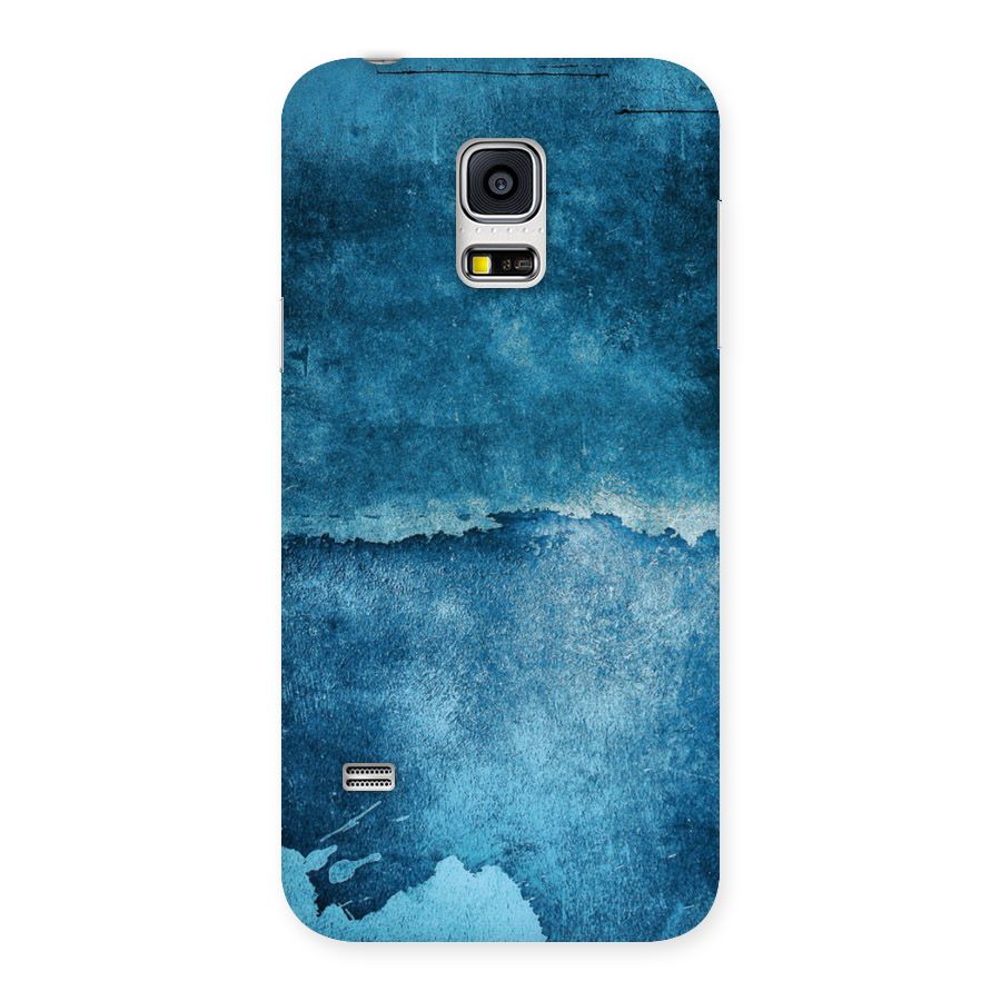 Blue Paint Wall Back Case for Galaxy S5 Mini