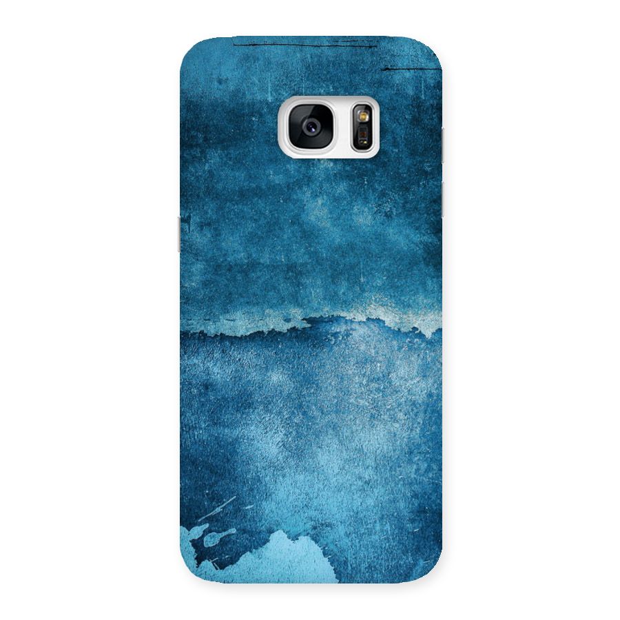 Blue Paint Wall Back Case for Galaxy S7 Edge