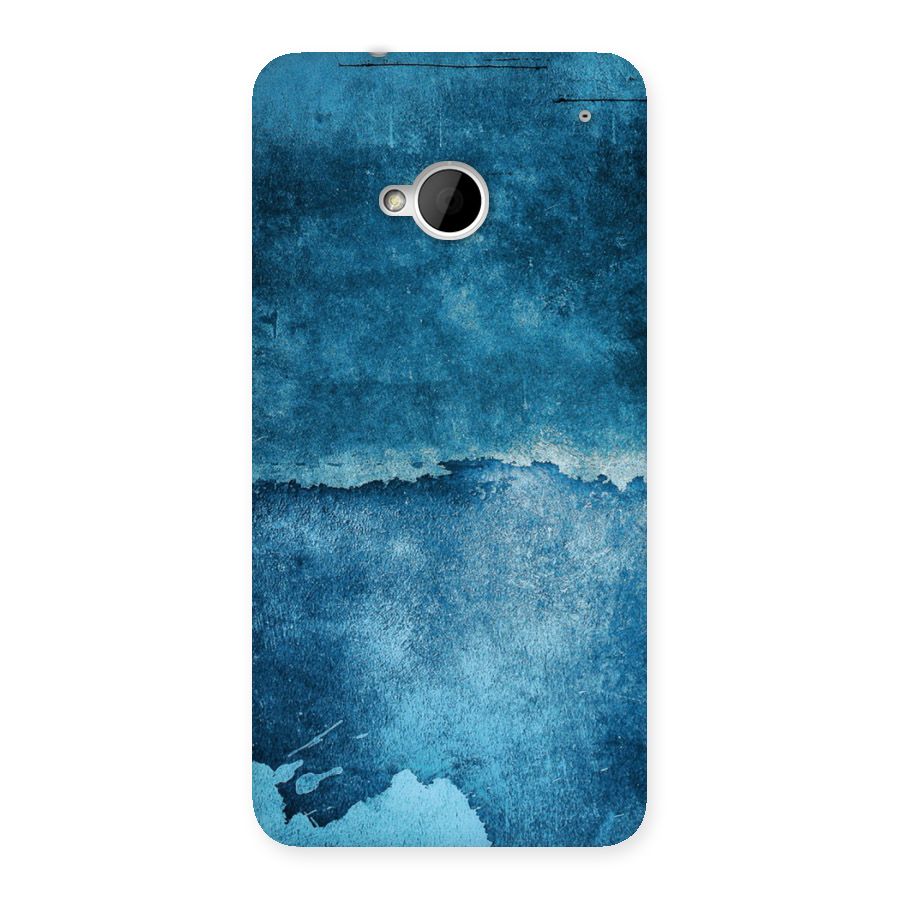 Blue Paint Wall Back Case for HTC One M7