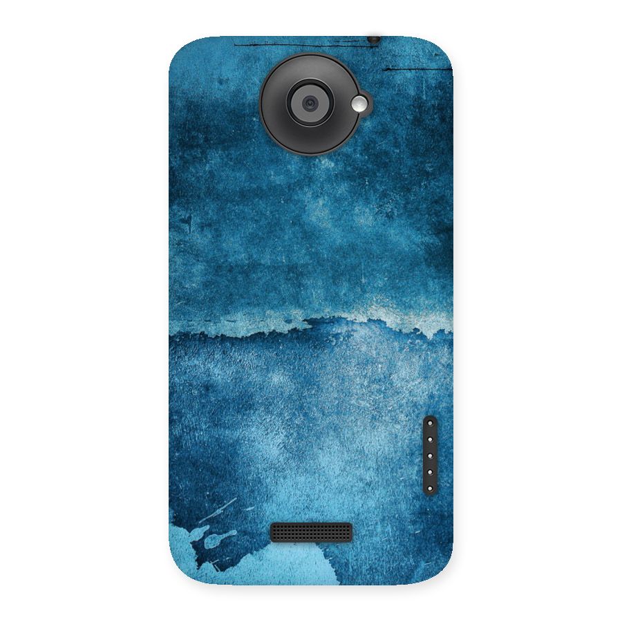 Blue Paint Wall Back Case for HTC One X