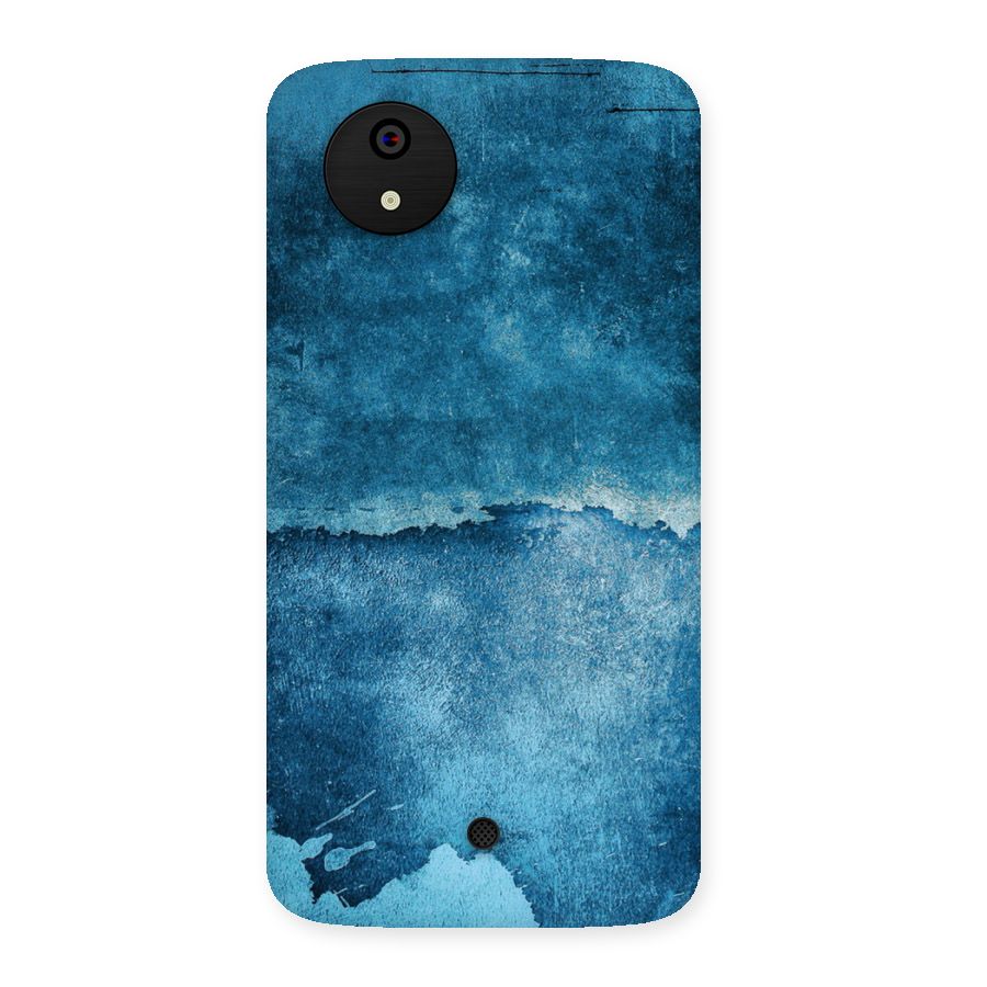 Blue Paint Wall Back Case for Micromax Canvas A1