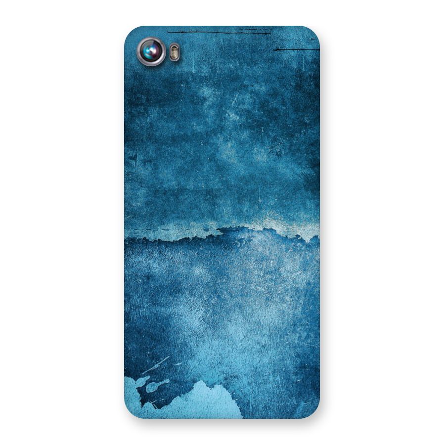Blue Paint Wall Back Case for Micromax Canvas Fire 4 A107