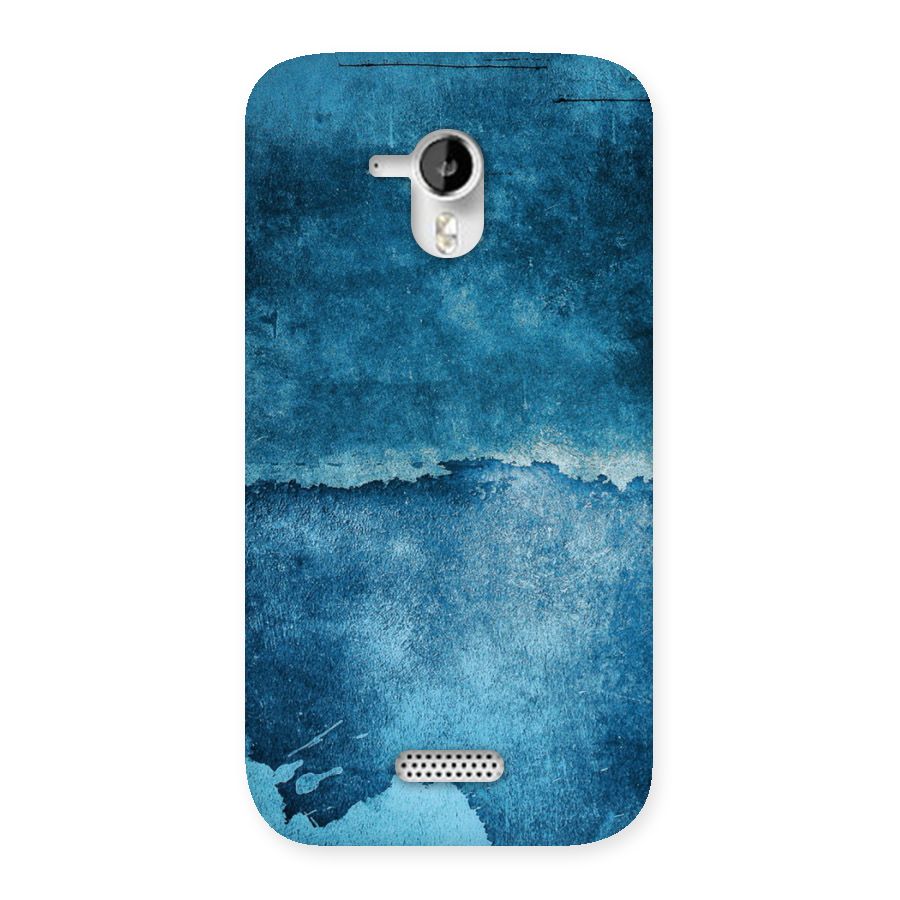 Blue Paint Wall Back Case for Micromax Canvas HD A116