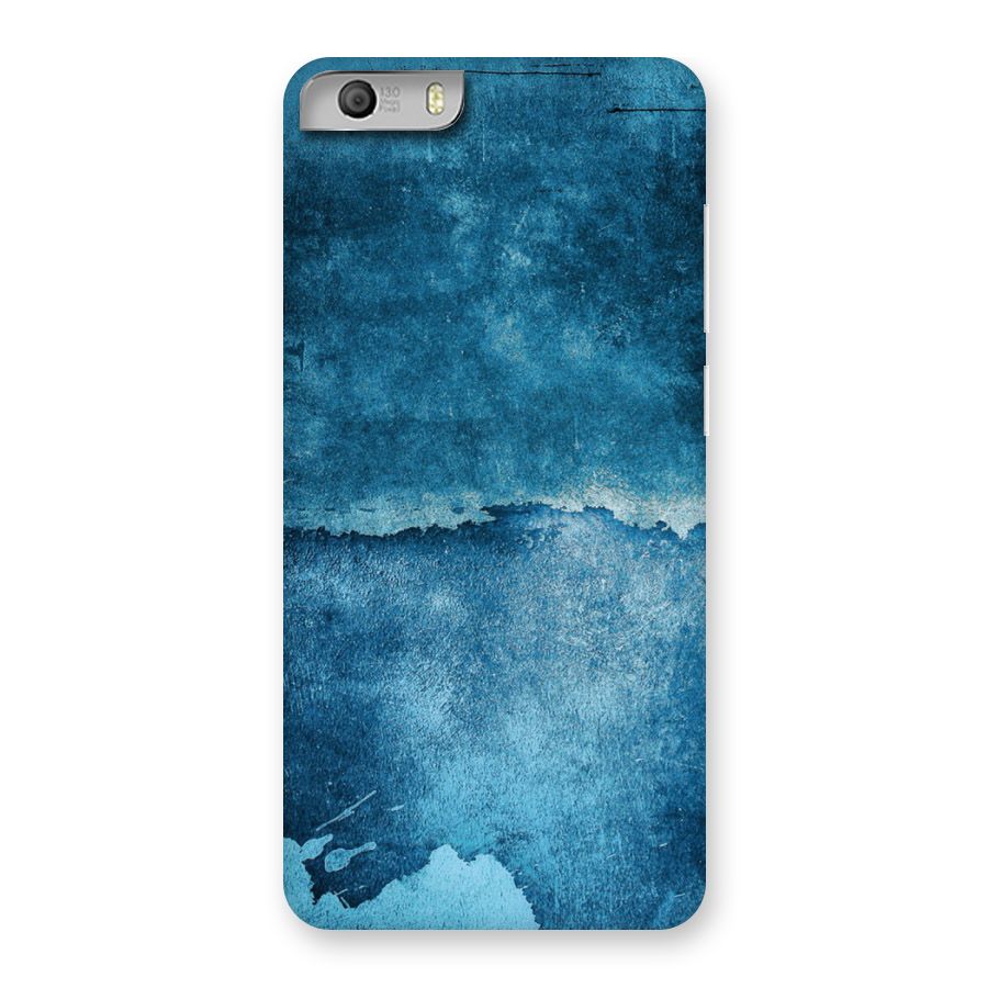 Blue Paint Wall Back Case for Micromax Canvas Knight 2