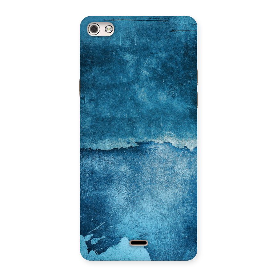 Blue Paint Wall Back Case for Micromax Canvas Silver 5